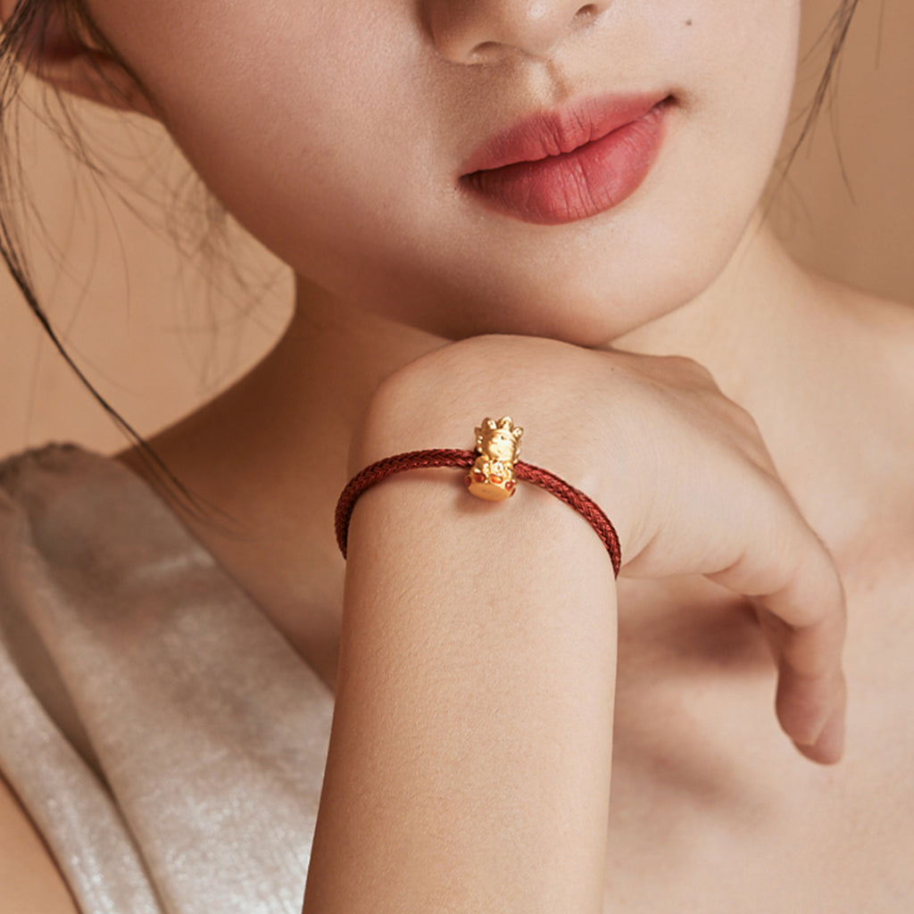 九華山24K金手鍊 地藏菩薩像 17公分 &amp; 19公分 A1614672