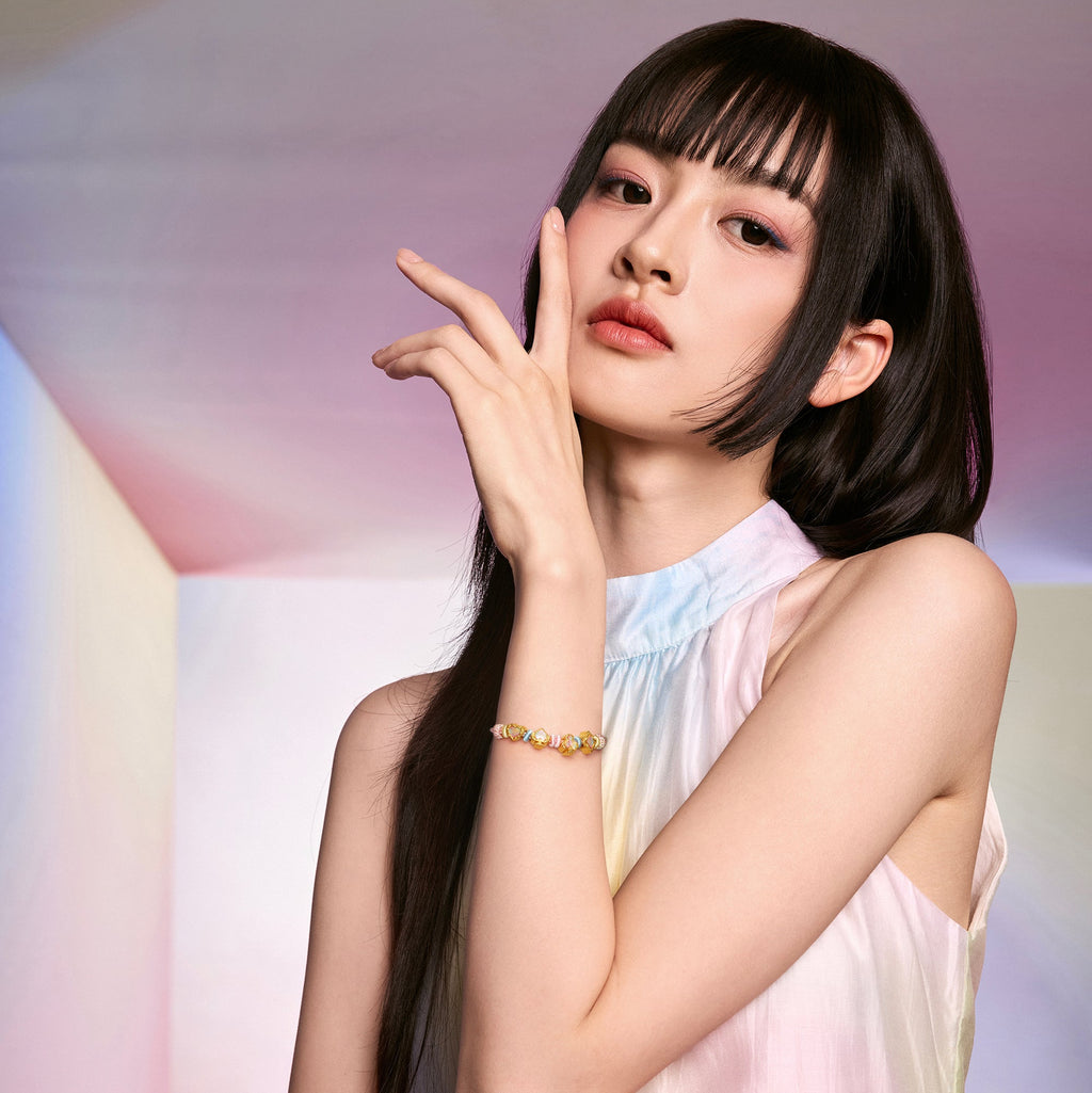 「Pop wu~」24K金手鍊 1.6-2.4g A1715757