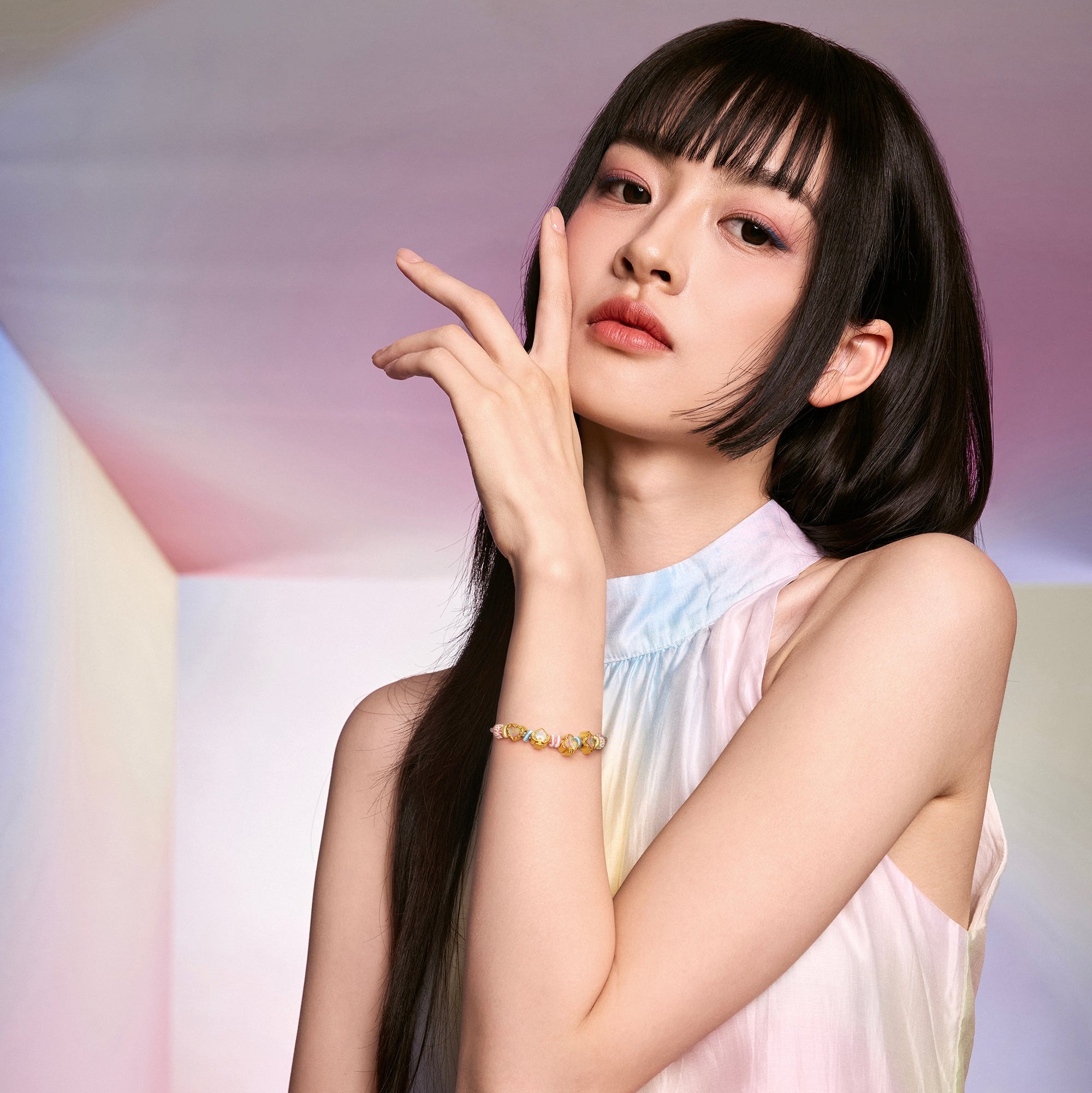 「Pop wu~」24K金手鍊 1.6-2.4g A1715757