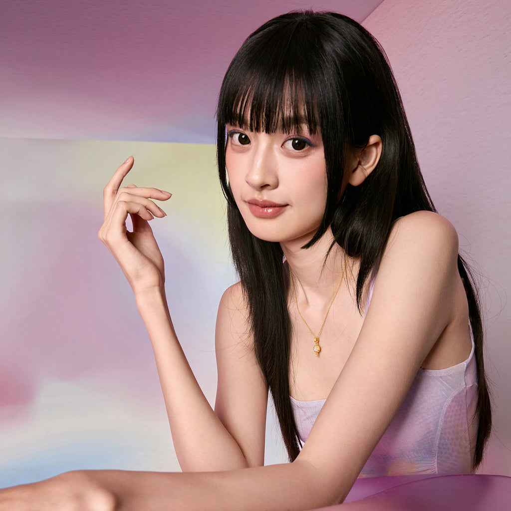 「萌啵」24K 黃金手鍊 0.6-0.8g A1615622