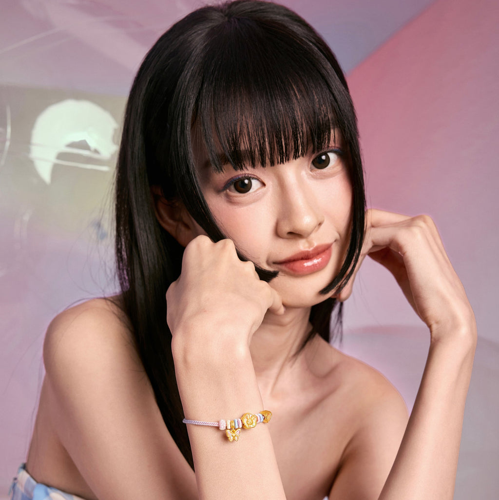 「啵嗚~」24K金線手鍊 1.5-2.05g A1715760
