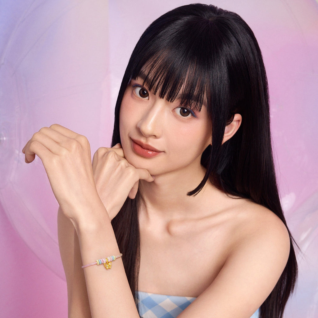 「噗哇~」24K 黃金手鍊 蝴蝶 0.55-0.75克 A1615766