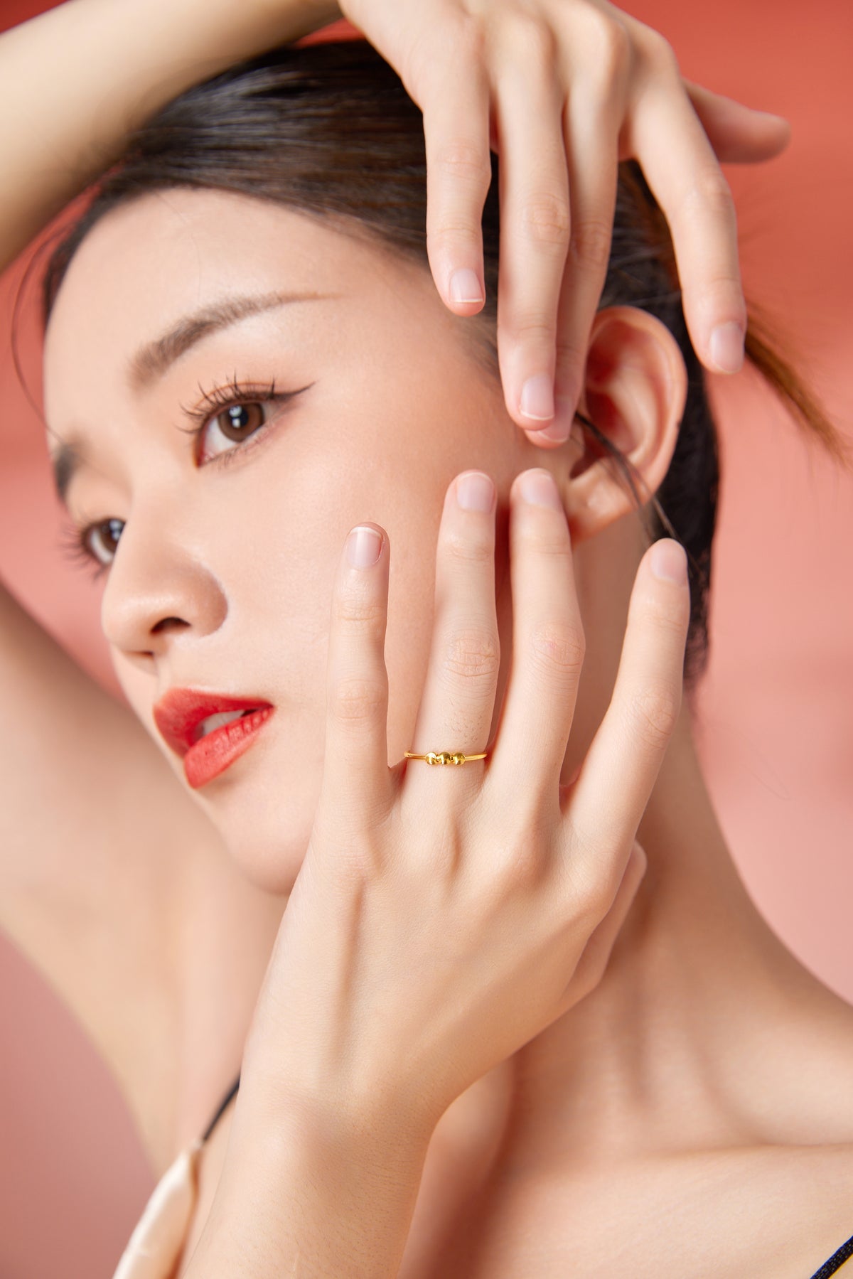 "Infinite" 24K Gold Ring 0.9-1.5g A0110256