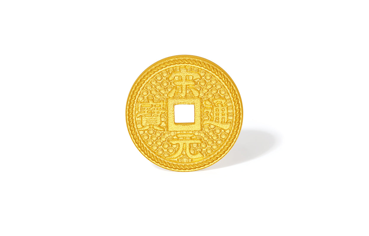 "Chinese Culture Collection - Dan Qing" 999 24K Gold Coin Coin 3-3.02g A2437264