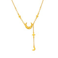 999 24K Gold Pendant Necklace Star 3.52-3.82g A0616236