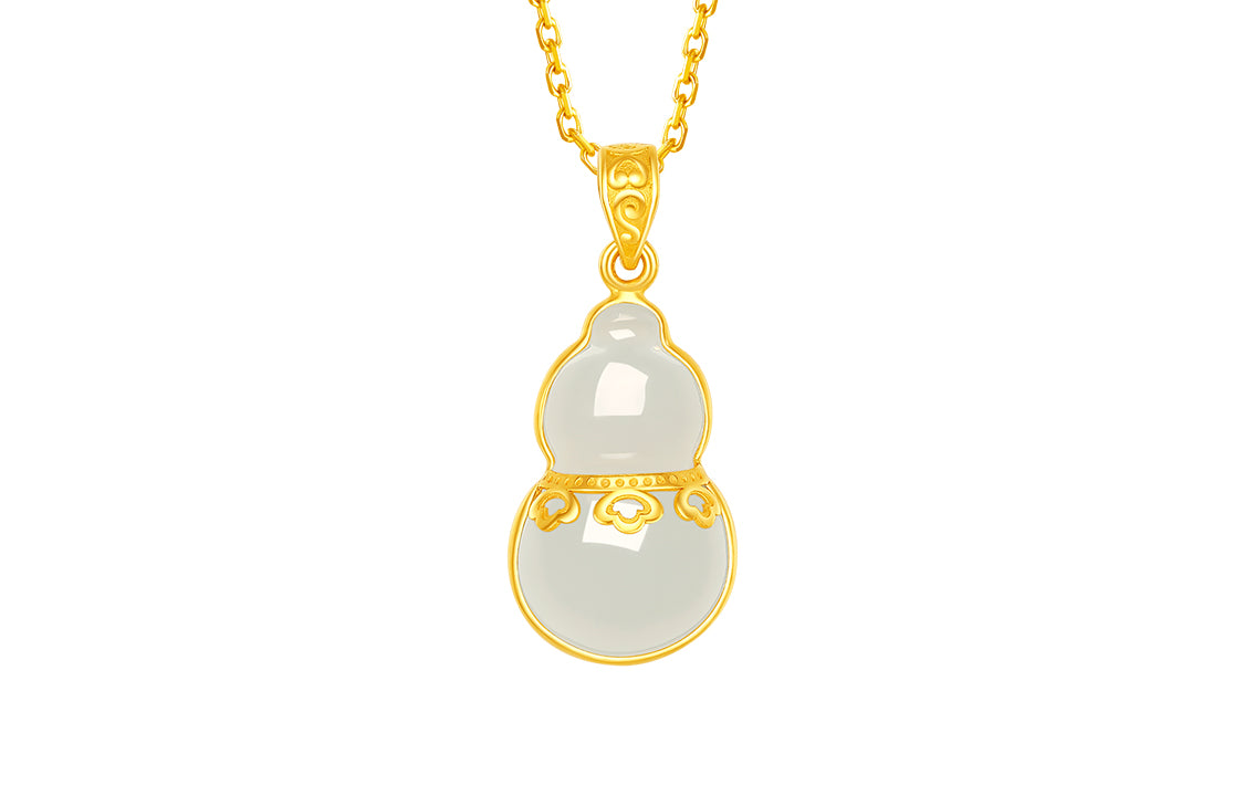  24K Gold Pendant   15*9*4.5mm         Gourd 0.6-0.8g AAYB046211