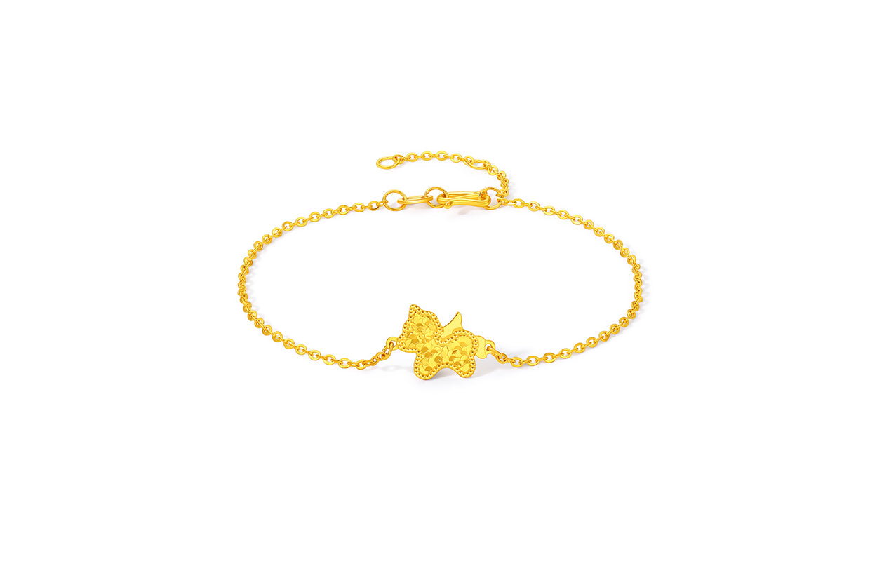 'Year of the Horse' 24K Gold Jewelry Set Pendant Necklace/Bracelet/Stud Earrings Horse A0615534 A0615535 A0615536