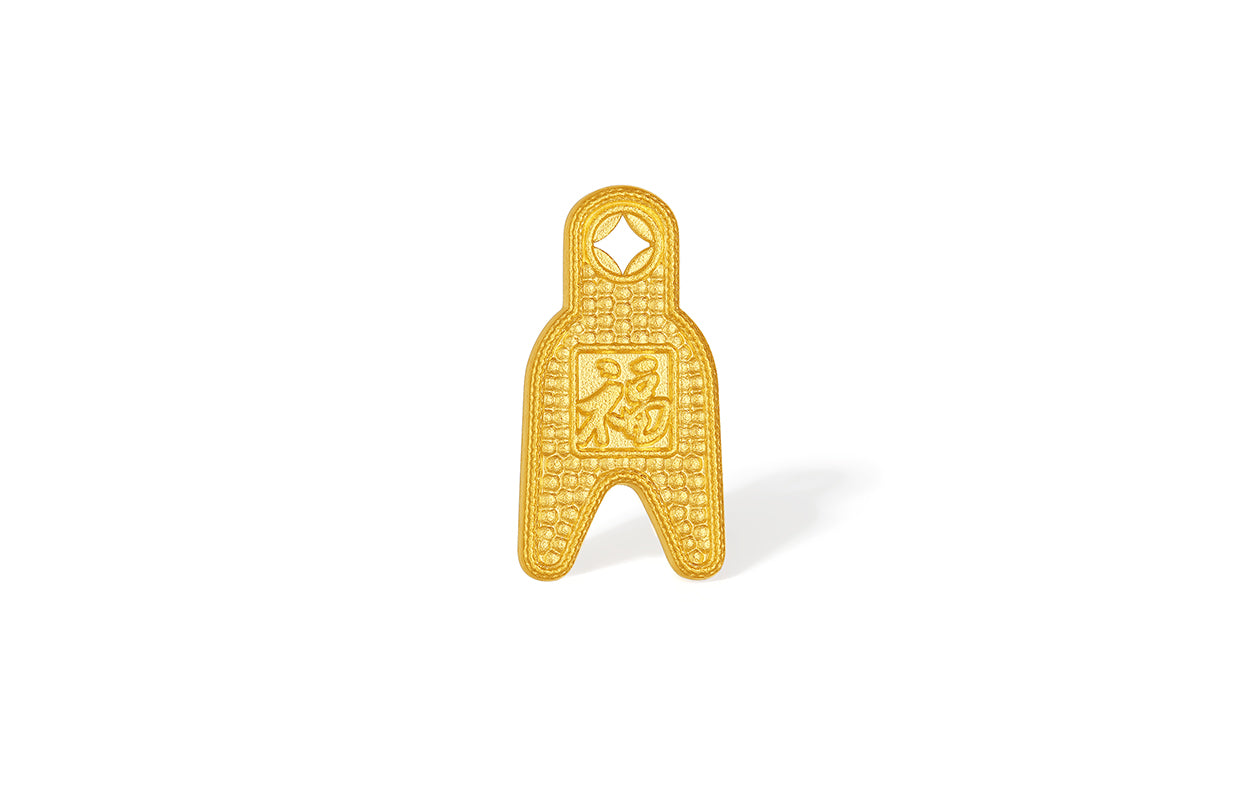 "Chinese Culture Collection - Dan Qing" 999 24K Gold Ingot 3-3.02g A2437263