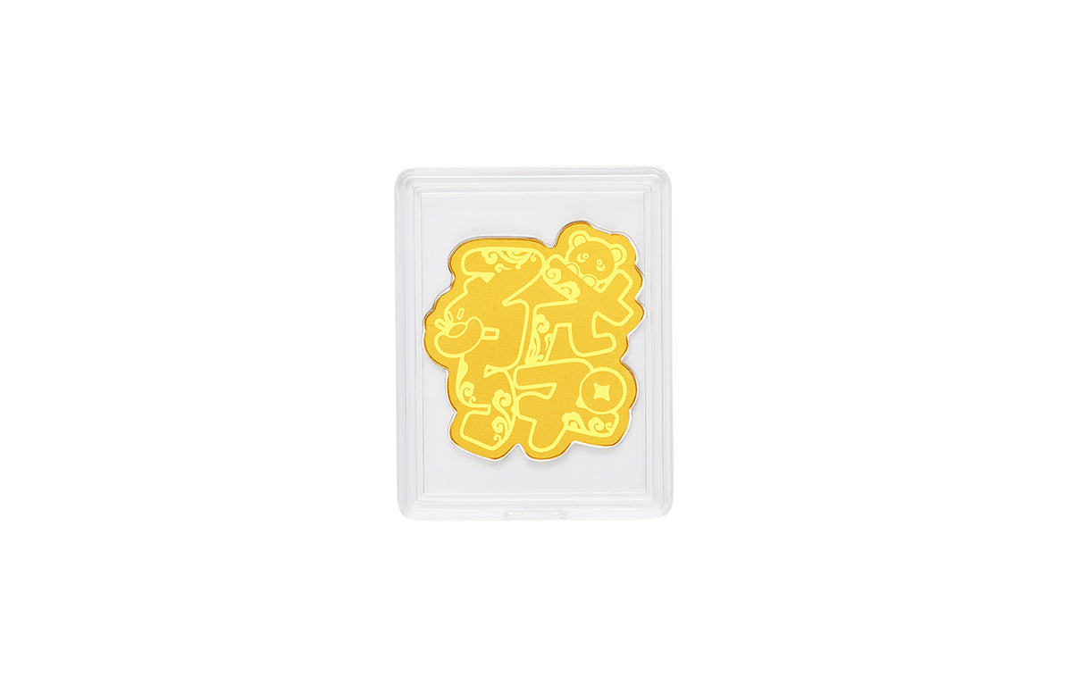 999 24K Gold Amulet 0.1g A2015898