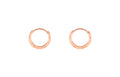 18K Rose Gold Earrings 0.7-1g KI094623