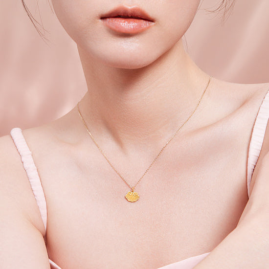 24K Gold Pendant 0.9-1.2g Ruyi 如意 A0411482