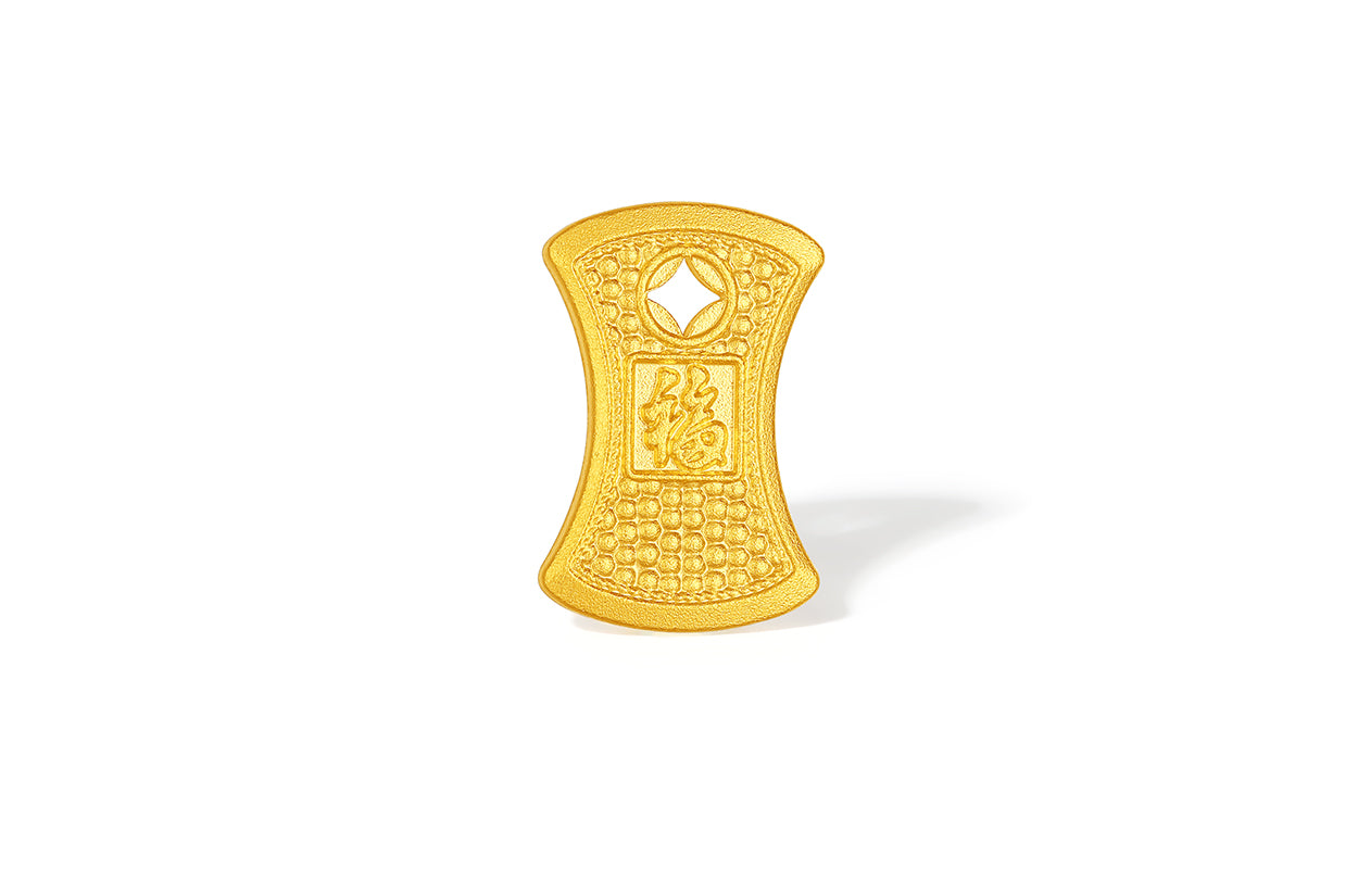 "Chinese Culture Collection - Dan Qing" 999 24K Gold Ingot Lotus Root 3-3.02g A2437259