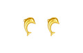 999 24K Gold Earrings Dolphin 0.67-0.87g AA096007
