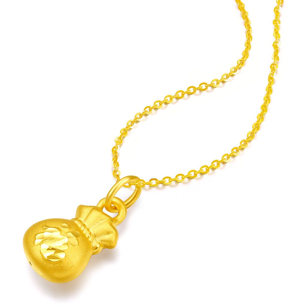   24K Gold Pendant              Fortune Bag 0.7-0.9g AD041380