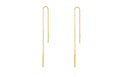 "Infinite" 24K Gold Earrings 1.28-1.58g A0910766