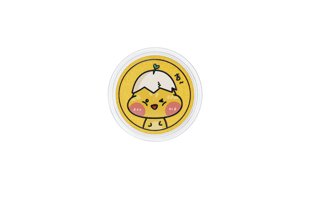 999 24K Gold Gold Ingot Rooster 1g A1114381