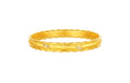 "Chinese Culture Collection - Dan Qing" 24K Gold Bangle Bracelet Diamond 0.005ct Bamboo 44-52g W1036271