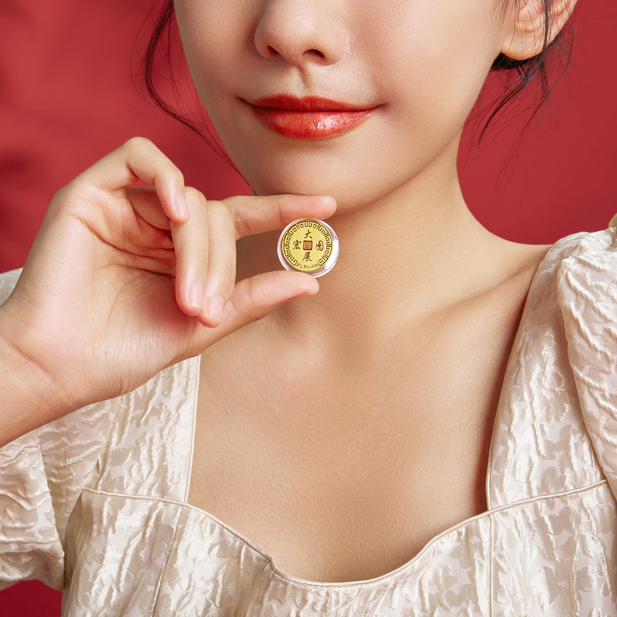 999 24K Gold Ornament 1g A1111722