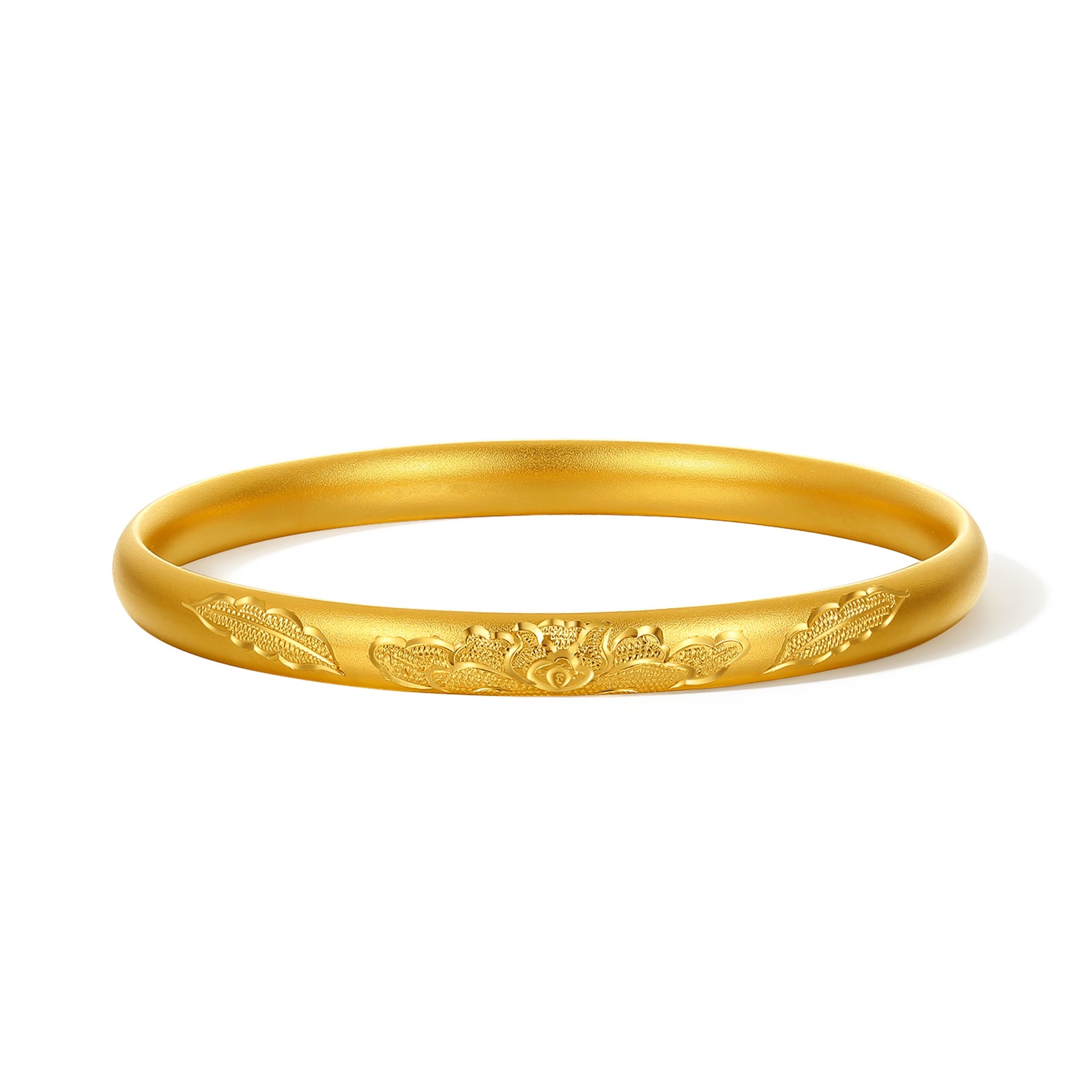 Antiquity Gold' 999.9 24K Gold Bangle Bracelet 25-29g A1012540