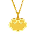 24K Gold Pendant 0.9-1.2g Ruyi 如意 A0411482