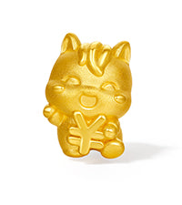 'Year of the Horse'  24K Gold String Bracelet Five Horses 2-2.5g 16cm-22cm A1716249