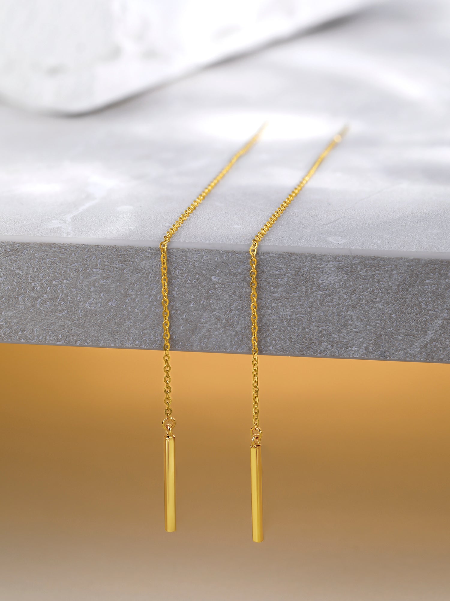 "Infinite" 24K Gold Earrings 1.28-1.58g A0910766