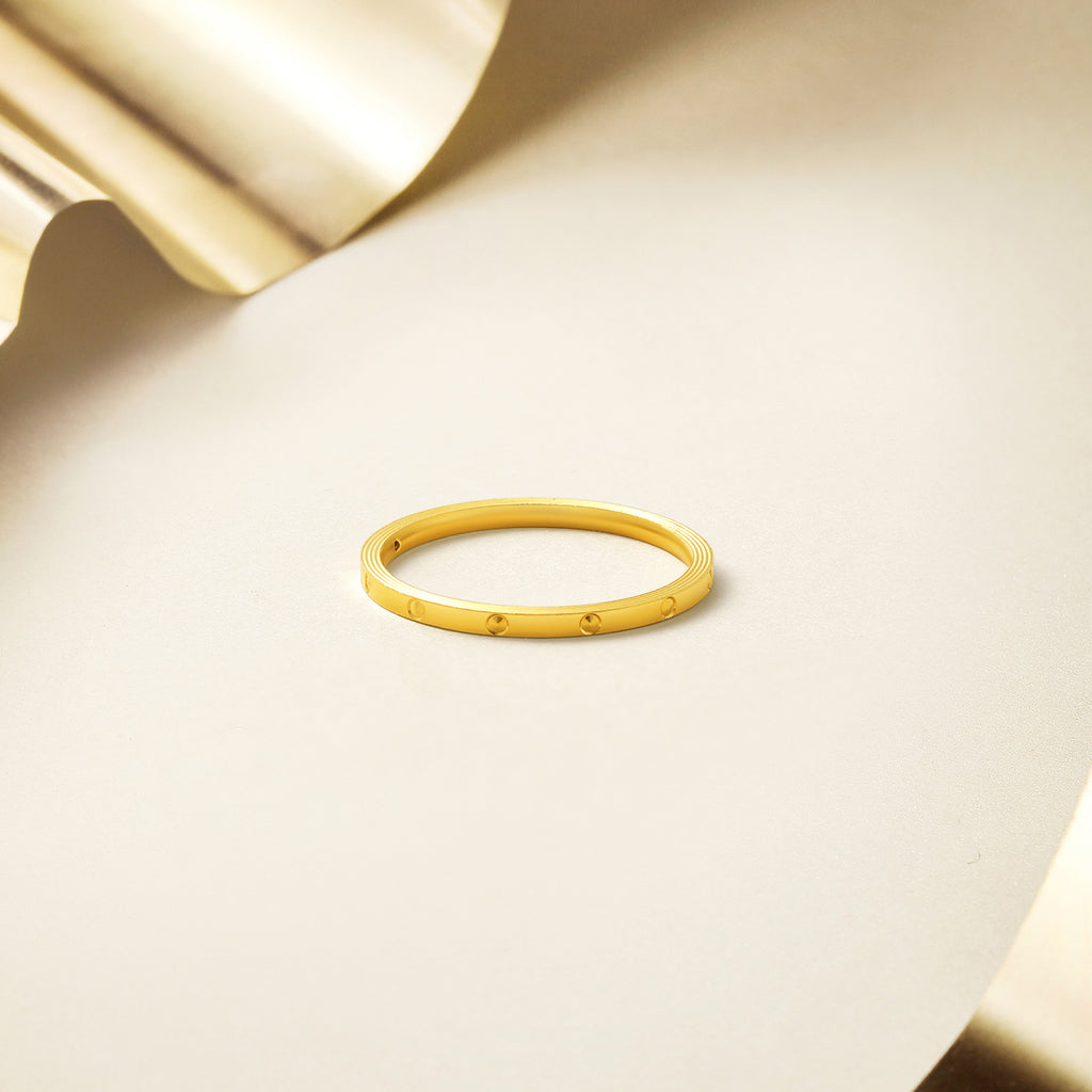 24K Gold Ring 0.75-1.45g A0113465