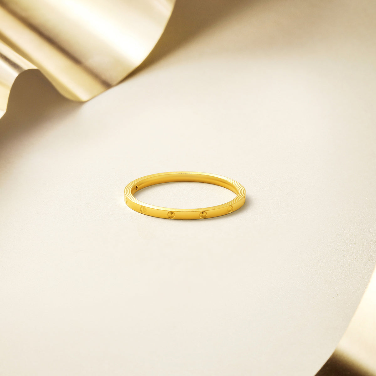 24K Gold Ring 0.75-1.45g A0113465