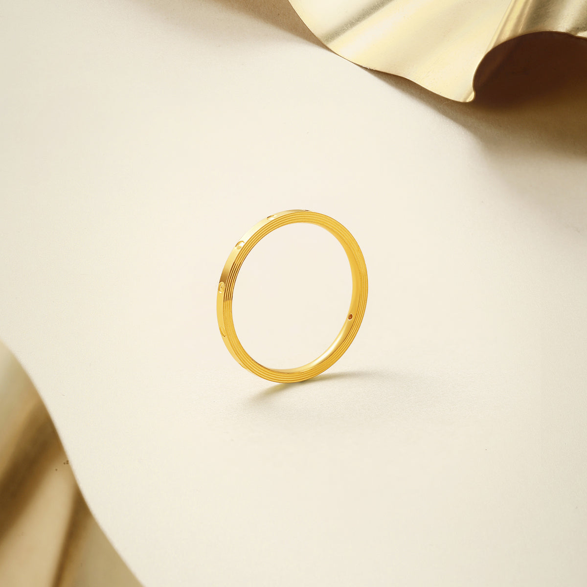 24K Gold Ring 0.75-1.45g A0113465