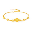 24K Gold Charm Bracelet Gourd 0.3-0.4g A1627011