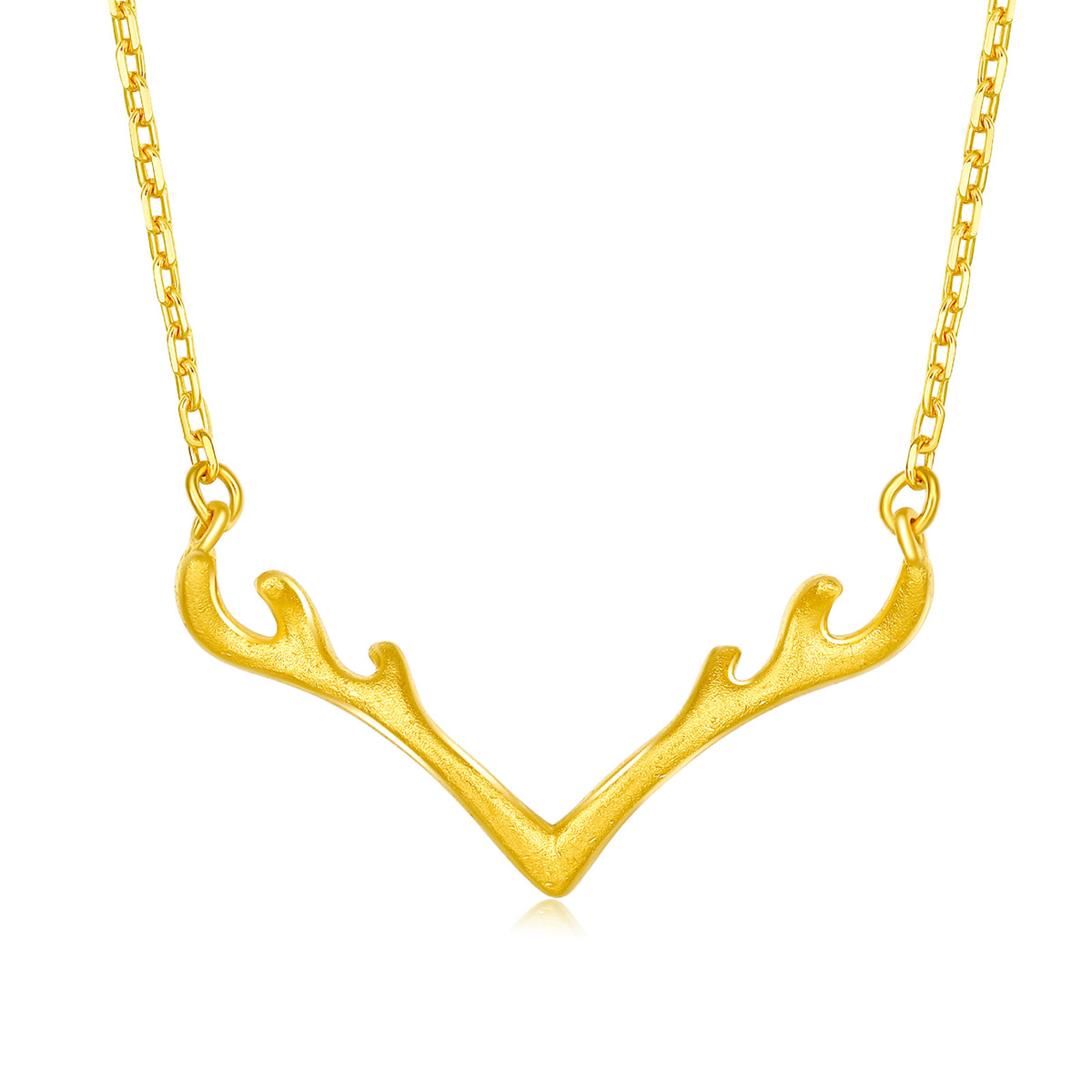 999 24K Gold Pendant Necklace 4.1-4.8g AA066595