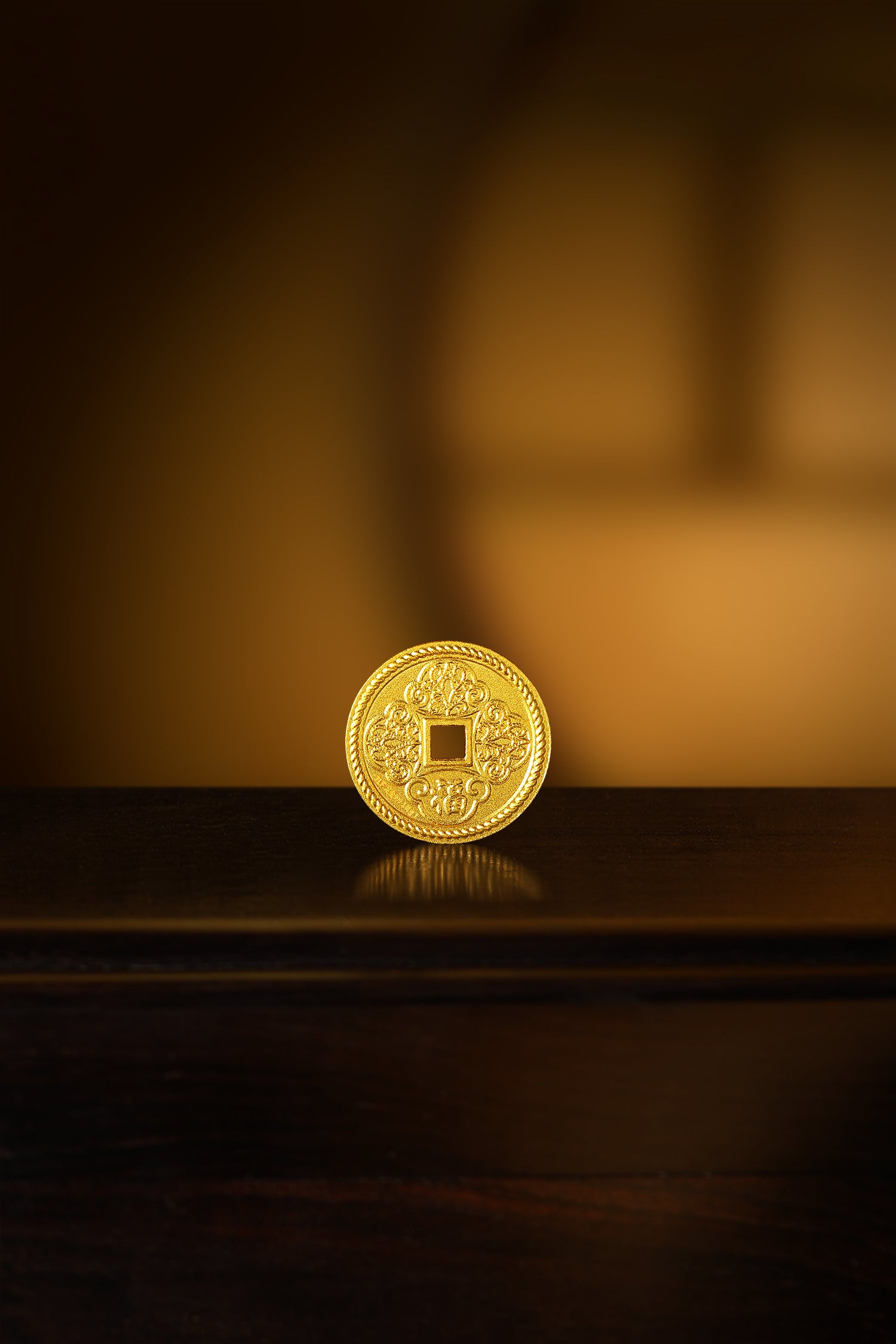 "Chinese Culture Collection - Dan Qing" 999 24K Gold Coin Coin 3-3.02g A2437264