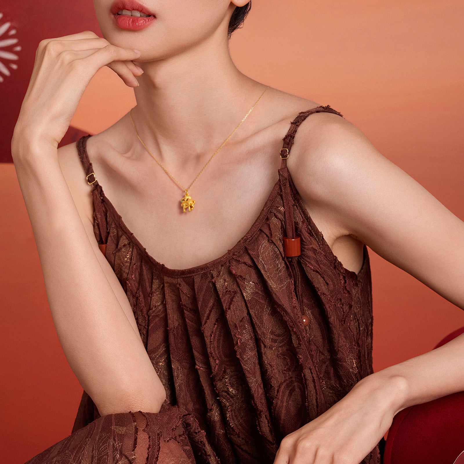 'Year of the Horse' 24K Gold Pendant Horse 0.9-1.3g A0422081