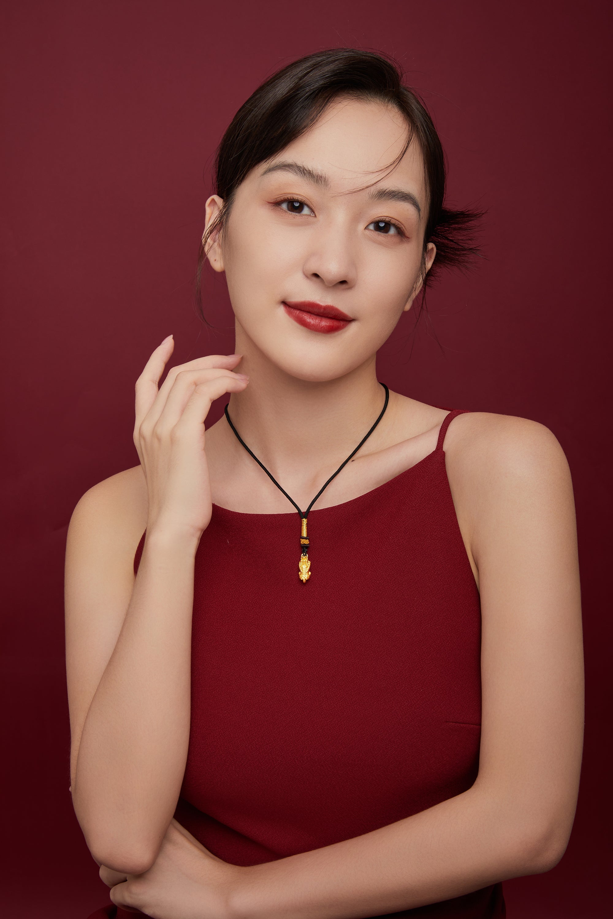 24K Gold Pendant Pixiu 1.1-1.4g A049823