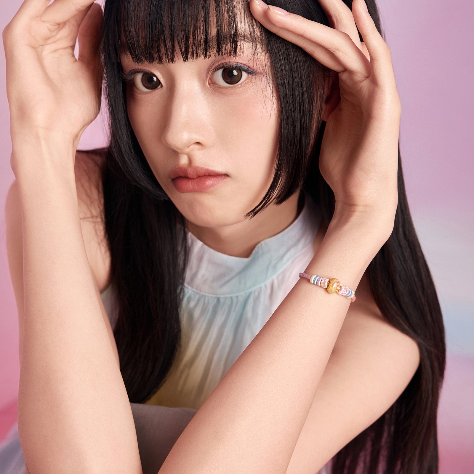 「啵嗚~」24K 黃金手鍊 0.5-0.65克 A1615615