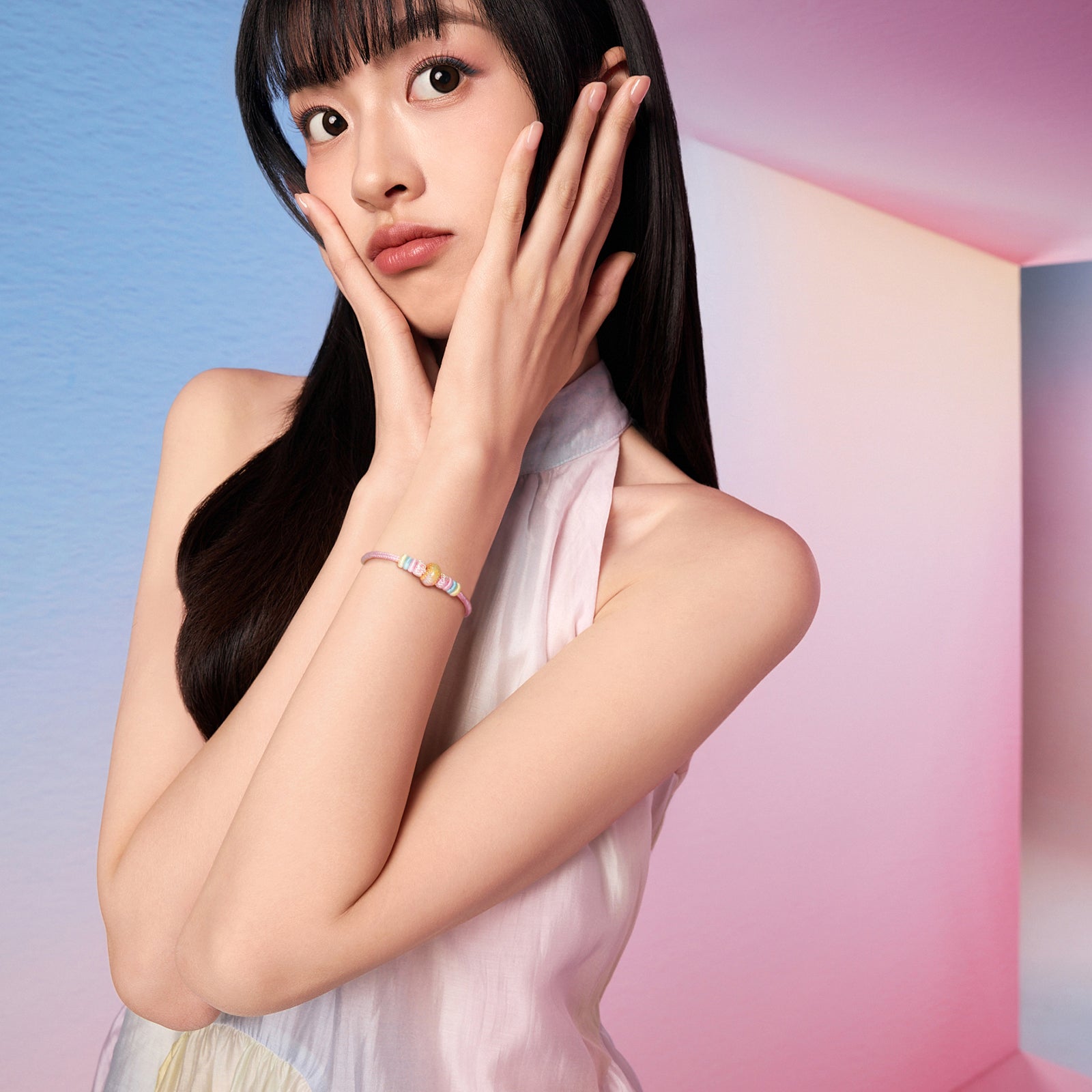 「啵嗚~」24K 黃金手鍊 0.5-0.65克 A1615615
