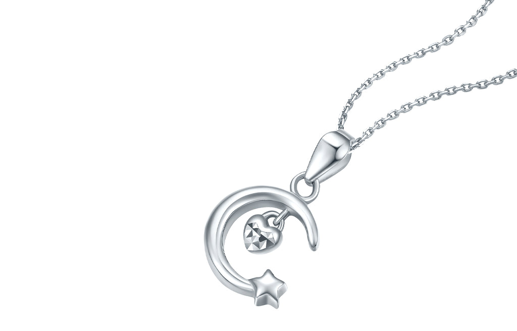950 Platinum Pendant              Moon 1.25-1.65g PT045072