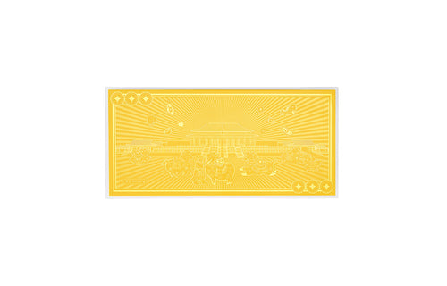 "Chinese Culture Collection - Dan Qing" 999 24K Gold Ingot Horse 0.01g A1836238