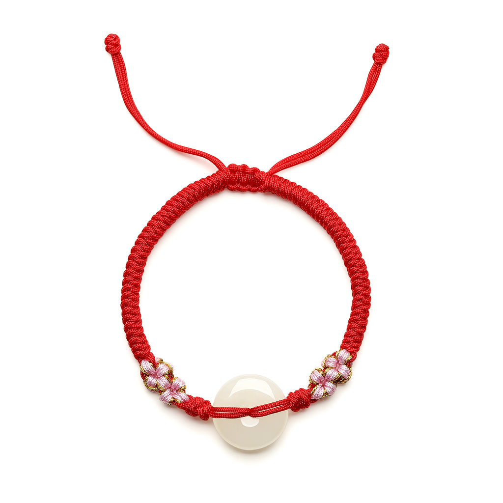 String Bracelet 16*16mm Peace Buckle Y178926