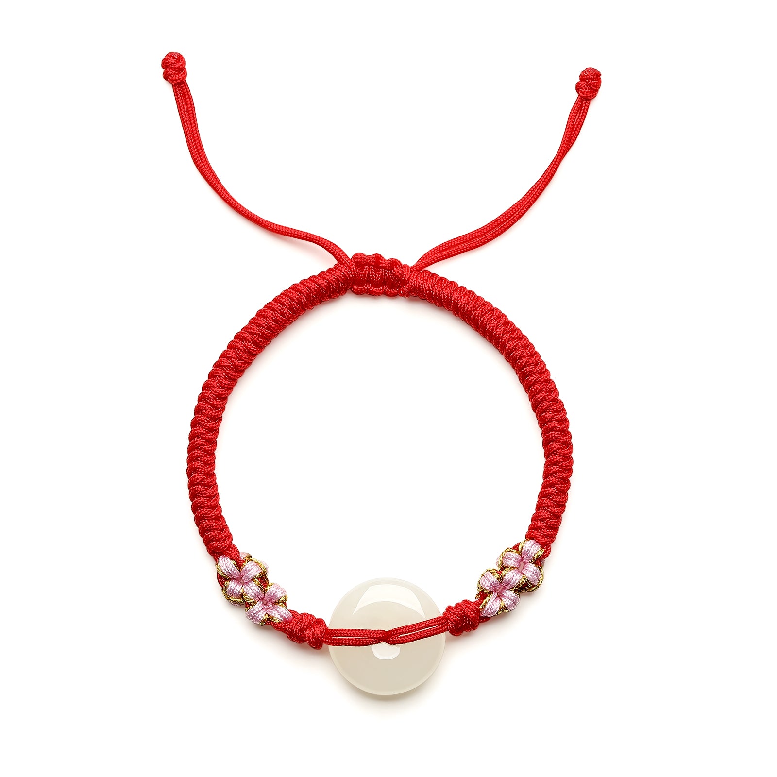 String Bracelet 16*16mm Peace Buckle Y178926
