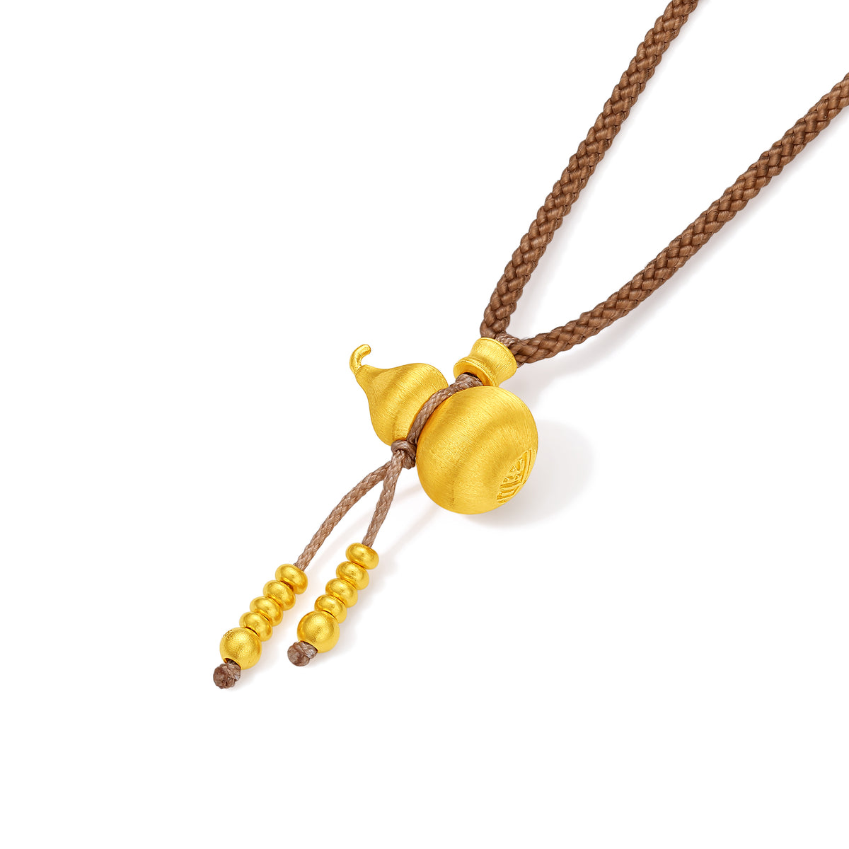 999 24K Gold Pendant Gourd 6.5-8.5g A0416372