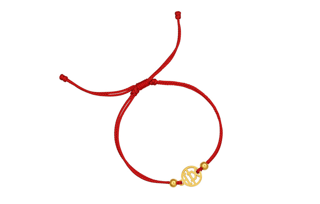 999 24K Gold String Bracelet 1.3-1.9g AB177795