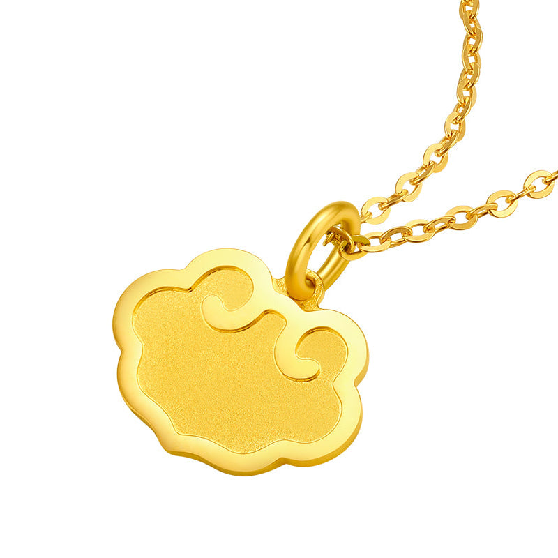 24K Gold Pendant 0.9-1.2g Ruyi 如意 A0411482