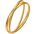 Antiquity Gold' 999.9 24K Gold Bangle Bracelet 29-31g AA104789