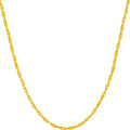 999 24K Gold Necklace 3.1-3.8g A0510870