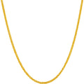 999 24K Gold Necklace 3.5-4.5g A0511018