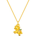 'Year of the Horse' 24K Gold Pendant Horse 1.1-1.3g A0415769