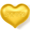 999.9 24K Gold Heart 1-1.02g A2010992