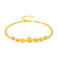 999 24K Gold Chain Bracelet 4.6-5g A0710572