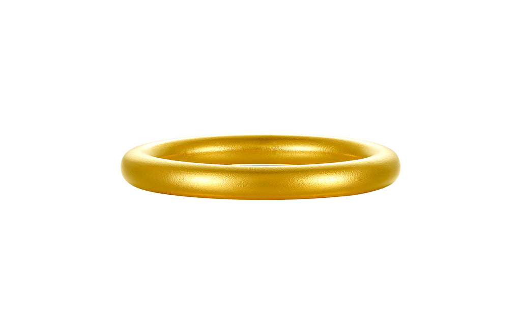 "Antiquity Gold" 999 24K Gold Ring 8-9g AA015034-2